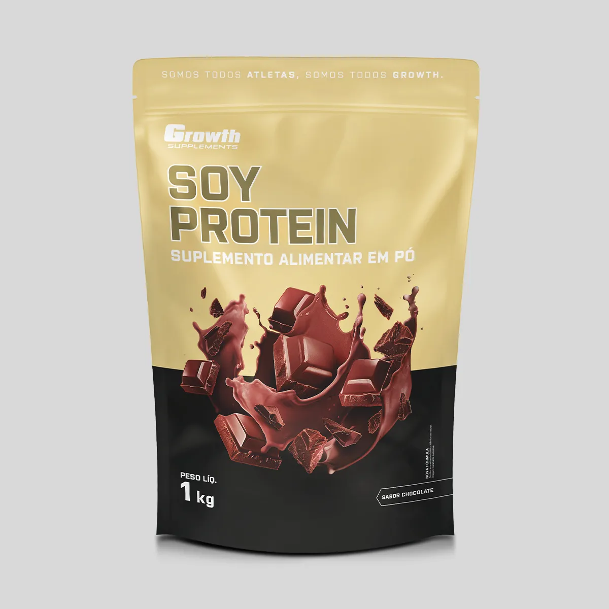 Proteina Isolada De Soja 1kg Growth Supplements - Chocolate