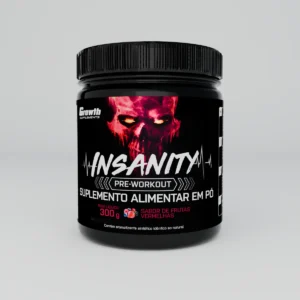 Pré-treino Insanity 300g Growth Supplements - Frutas Vermelhas