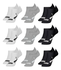 Kit 9 Pares Meias Puma Soquete Cano Curto Sapatilha Original