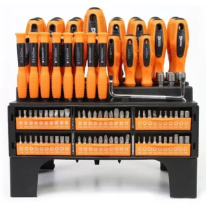 Jogo 100 Peças Chaves De Fenda/ Phillips E Bits ForTG Pro FORTGPRO-FG8193