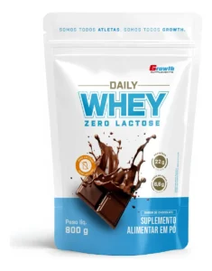 Daily Whey Protein Zero Lactose 800g Growth Supplements