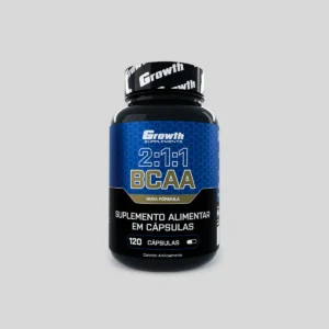 BCAA 2:1:1 120 cápsulas Growth Supplements