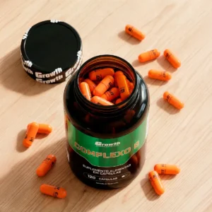 Vitamina Complexo B 120 Cápsulas Growth Supplements