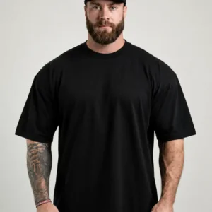 Camiseta Oversized Para Treino E Casual 100% Algodão Premium